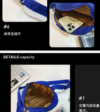 Stitch Canvas Cross Body Bag Unisex Messenger Bag Purse Small Shoulder Bag Vintage School Bag Back to School