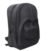 New Arrival Star Wars Darth Vader 3D Backpack Travel Bags Casual School Bag Book Bag Waterproof Laptop Bag