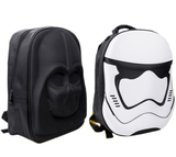 New Arrival Star Wars Darth Vader 3D Backpack Travel Bags Casual School Bag Book Bag Waterproof Laptop Bag