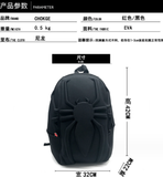 New Fashion Spider Man 3D batoh Cestovní tašky Neformální školní taška Taška přes rameno Vodotěsná taška na notebook