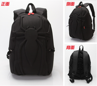 New Fashion Spider Man 3D Backpack Travel Bags Casual School Bag Shoulder Bag Waterproof Laptop Bag