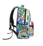 Lilo and Stitch Cartoon Backpack Anime Bag Cute Travel Backpack Girl Boy Kids Schoolbag Teenager Casual Laptop