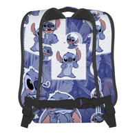 Lilo and Stitch School Bag Laptop Backpack Blue Adult Unisex Cartoon Travel Bag