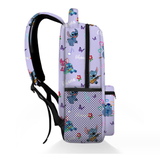 Stitch Ohana Backpack Travel Bag Disney Lio And Stitch School Bag Cartoon Cute Laptop For Kids Adults