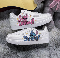 Stitch High Tops Disney Sneakers Stitch and Angel Unisex Kids and Adult Running Sports Shoes Gifts