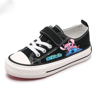 Stitch Low Tops Canvas Shoes Sneakers Disney Kid Shoes Converse Unisex Shoes Gifts