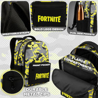 FORTNITE Kids Teens Backpack School Travel Bag Sports Birthday Gifts