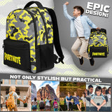 FORTNITE Kids Teens Backpack School Travel Bag Sports Birthday Gifts