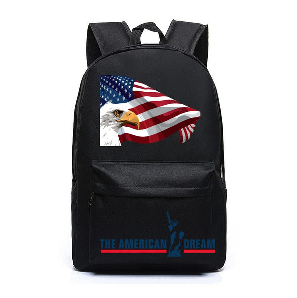 American Flag Backpack