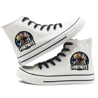 Fortnite High Top Shoes Sneakers Unisex Kids Adult Running Sports Shoes Fortnite Gifts