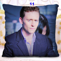 Tom Hiddleston Loki Zipper Pillow Case Loki Sofa Car Pillow Cover Home Decorative