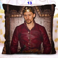 Tom Hiddleston Loki Zipper Pillow Case Loki Sofa Car Pillow Cover Home Decorative