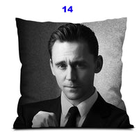 Tom Hiddleston Zipper Pillow Case Loki Sofa Car Pillow Cover Home Decorative