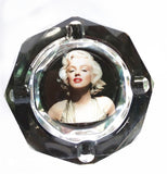 Marilyn Monroe Crystal Ashtray 