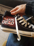 The Walking Dead Daryl Dixon Shoes Luminous High Top Canvas Shoes Sports Sneakers Walking Dead Birthday Gifts Christmas Gifts