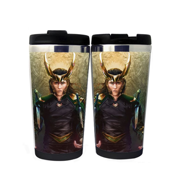 Loki Tom Hiddleston šálek z nerezové oceli 400ml šálek na kávu a čaj Beer Stein dárky