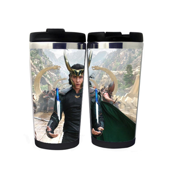 Loki Tom Hiddleston šálek z nerezové oceli 400ml šálek na kávu a čaj Beer Stein dárky