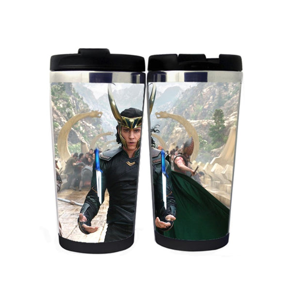 Loki Tom Hiddleston Cup Stainless Steel 400ml Coffee Tea Cup Beer Stein Gifts