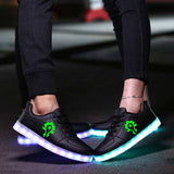World of Warcraft Light Up Shoes Flashing LED Luminous Shoes Low Top Unisex Shoes