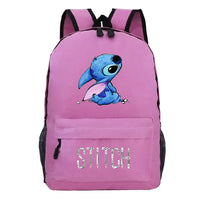 Galaxy Cute Lilo and Stitch Backpack Girl Backpack Schoolbag Boy Kids Teenage Gifts