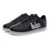 The Beatles Light Up Shoes Flashing LED Luminous Shoes Low Top Unisex Shoes