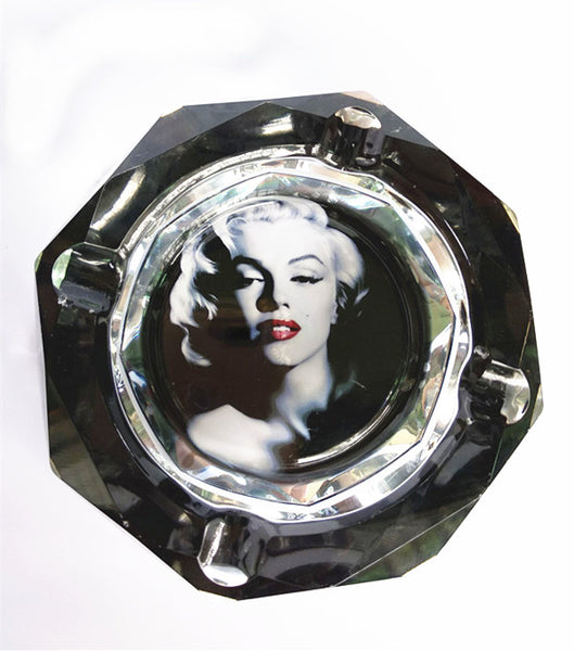 Marilyn Monroe Crystal Ashtray 