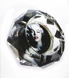 Marilyn Monroe Crystal Ashtray 