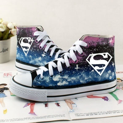 Superman High Top Shoes