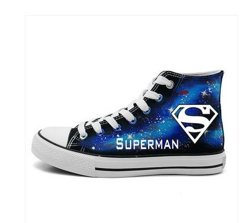 Superman High Top Shoes