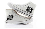 The Walking Dead Hand Painted Canvas Shoes,Outdoor Leisure Fashion Sneakers,Unisex Casual Shoes