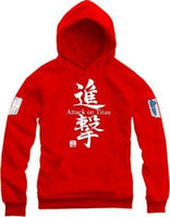 Stunning Attack on Titan Hooded Attack on Titan Sweater For Men and Women,Lovers Sweater