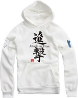 Stunning Attack on Titan Hooded Attack on Titan Sweater For Men and Women,Lovers Sweater