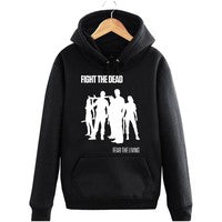 THE WALKING DEAD Unisex Pullover Hooded Cardigan Sweater,Stree Fashion Sports Coat,Cool Hoodie Sweater Coat