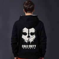 Call of Duty Thickening cotton-padded jacket  winter warm Hoodie Flannel Coats Soft Comfort Cashmere Sweatshirts