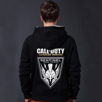 Call of Duty Thickening cotton-padded jacket  winter warm Hoodie Flannel Coats Soft Comfort Cashmere Sweatshirts