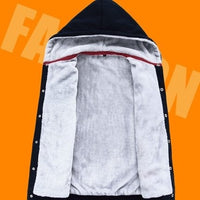 Coldplay Thickening cotton-padded jacket Winter Warm Hoodie Flannel Coats Soft Comfort Cashmere Sweatshirts