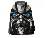 New fashion unisex 3D Transformers print backpack travel backpack  school bag