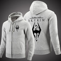 The Elder Scrolls Unisex  Zipper Hooded Cardigan Sweater,Stree Fashion Sports Coat,Cool Hoodie Sweater Coat