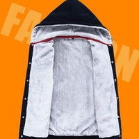 One Direction Jacket Thickening cotton-padded jacket Winter Warm Hoodie Flannel Coats Soft Comfort Cashmere Sweatshirts