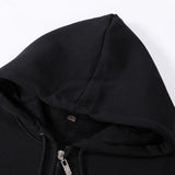 Supernatural Unisex svetr na zip s kapucí Cardigan,Stree Fashion Sportovní kabát,Cool Mikina Svetr
