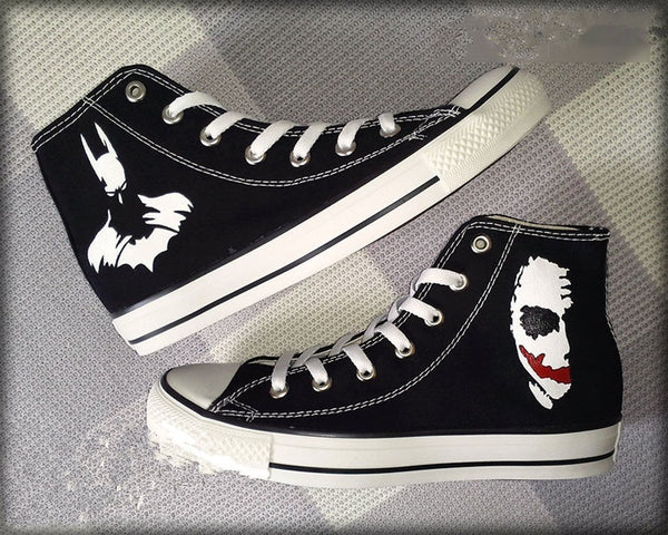 Batman Joker High Top Canvas Shoes Sneaker Batman Joker Sport Shoes