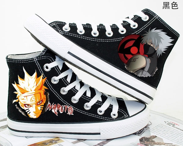 Unisex Naruto Canvas Shoes High Tops Casual Shoes Outdoor  Leisure Fashion Sneakers