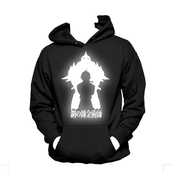 Fullmetal Alchemist Luminous Hoodie Pullover Sweater For Men and Women,Lovers Sweatshirt Gifts