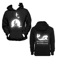 Little Mermaid hoodies white