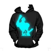 Ultron Luminous Hooded Sweater Pullover Sweatshirt Ultron Hoodie Cosplay Costume Christmas Gifts Birthday Gifts