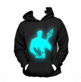 Aquaman Luminous Hoodies Svetr Pulovr Mikina Aquaman Cosplay