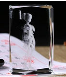 One Piece Robin Action Figure  Engraving Crystal 3D LED Light Figure One Piece Doll