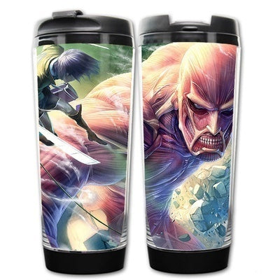 Attack on Titan Stainless Steel 380ml Coffee Tea Cup Attack on Titan Beer Stein Birthday Gifts Christmas Gifts