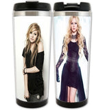 Avril Lavigne Cup Stainless Steel 400ml Coffee Tea Cup Avril Lavigne Beer Stein Birthday Gifts Christmas Gifts