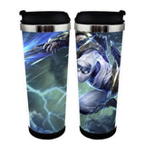 Anime League of Legends LoL Jinx Cup Stainless Steel 400ml Coffee Tea Cup LoL Beer Stein Birthday Gifts Christmas Gifts
